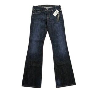 Citizens of Humanity Dita Petite Bootcut Denim Jeans Size 27 Dark Wash NWT